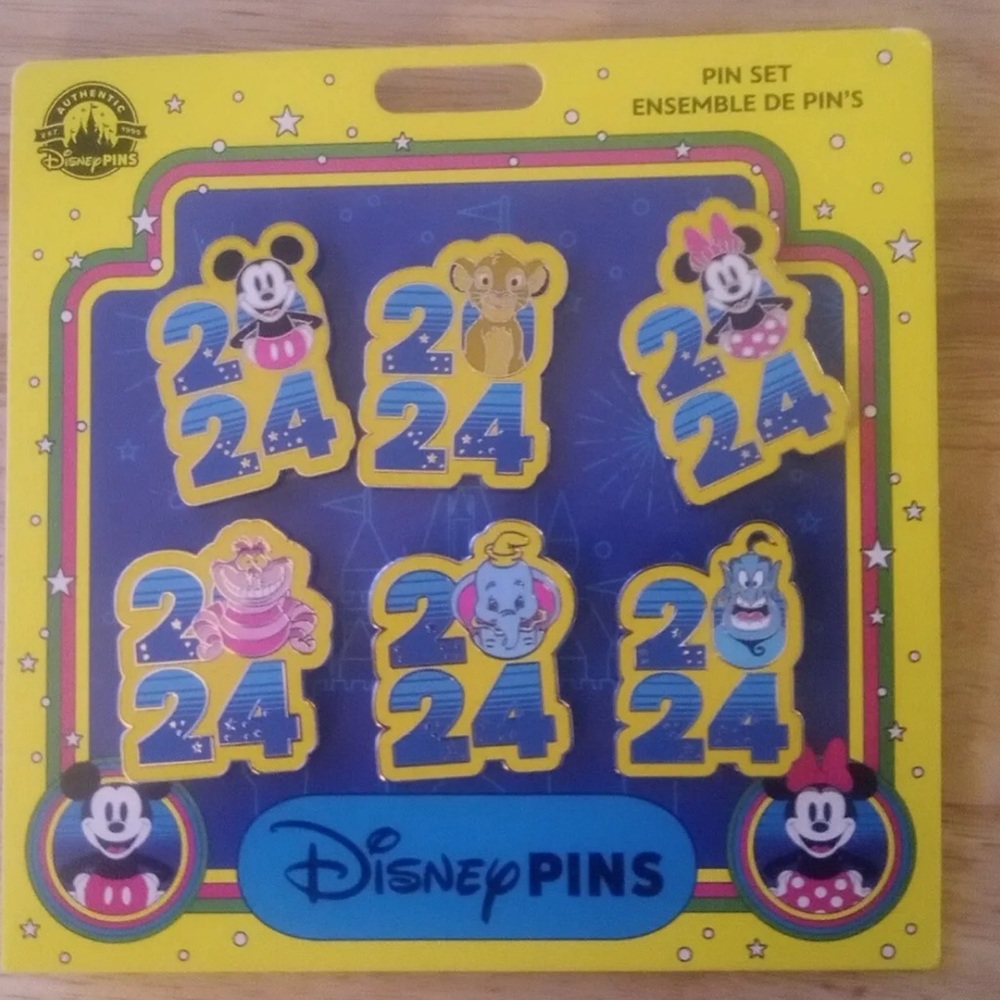 Disney Trading Pins 2024 Set